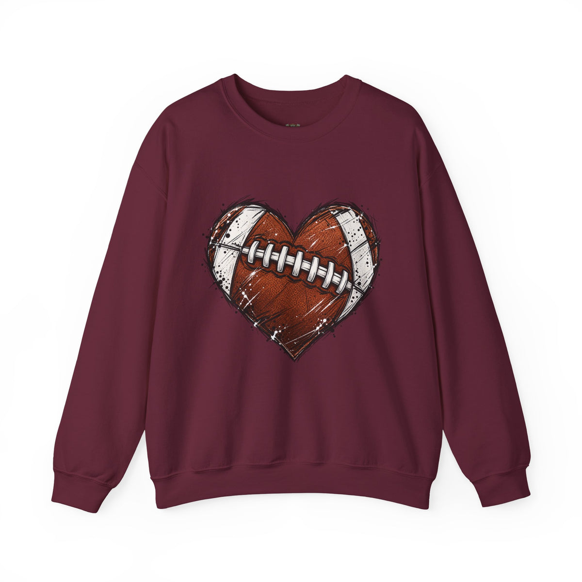 Unisex Heavy Blend™ Football Crewneck Sweatshirt