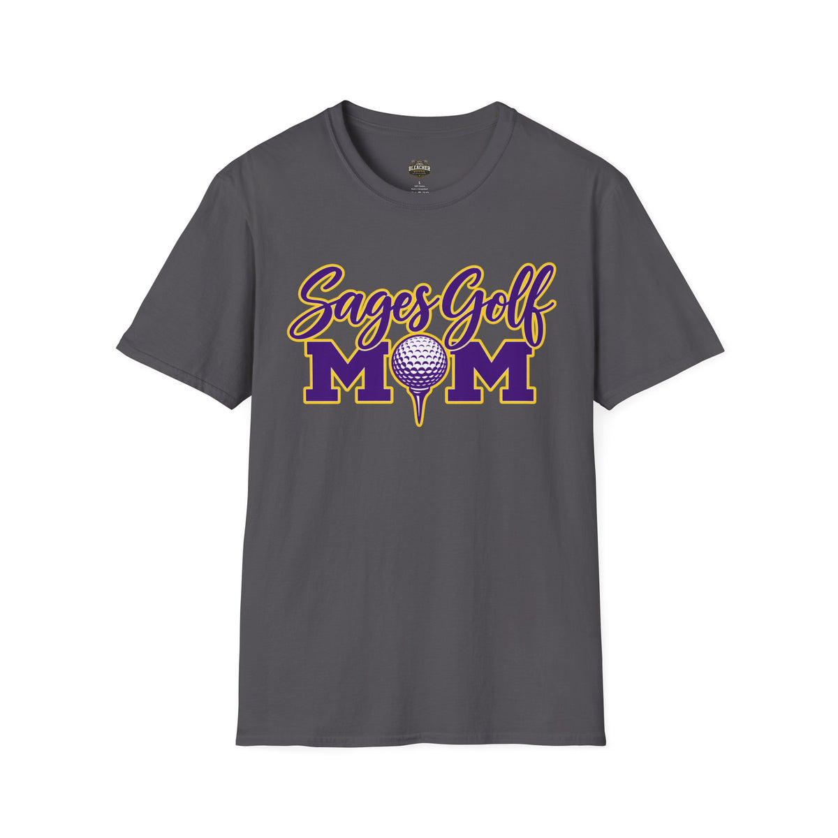 Sages Golf Mom T-Shirt — “Sages Golf MOM” Script & Tee Graphic
