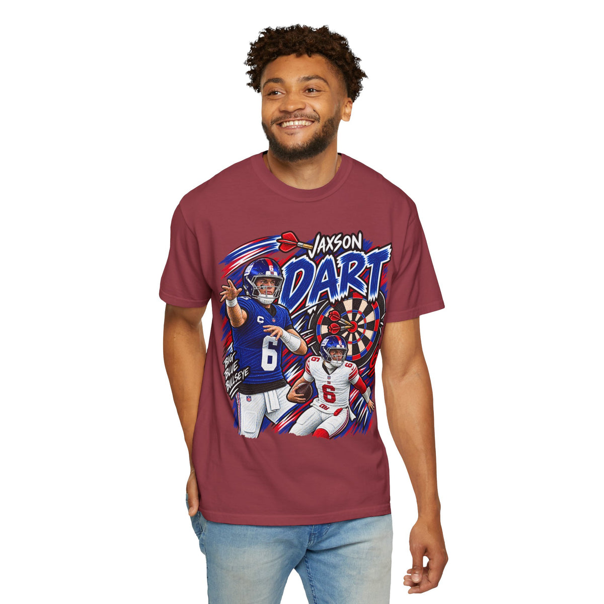 Jaxson Dart Graphic T-Shirt - Sunday Standouts Sketch Series