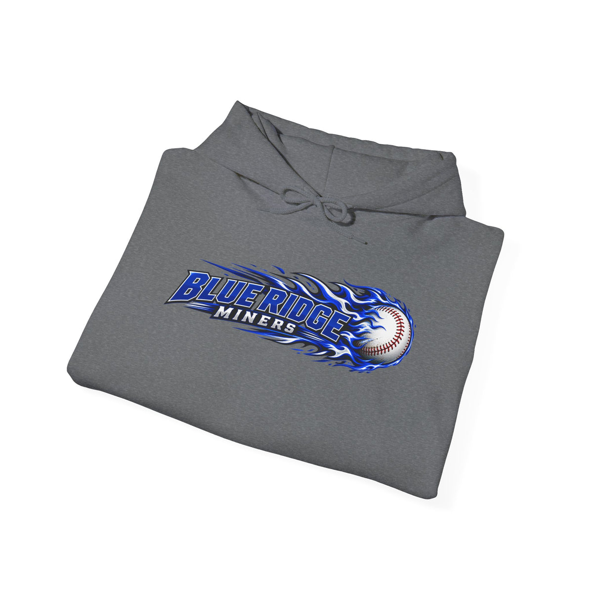 Blue Ridge Miners Flaming Baseball Hoodie – Flaming Ball Hoodie