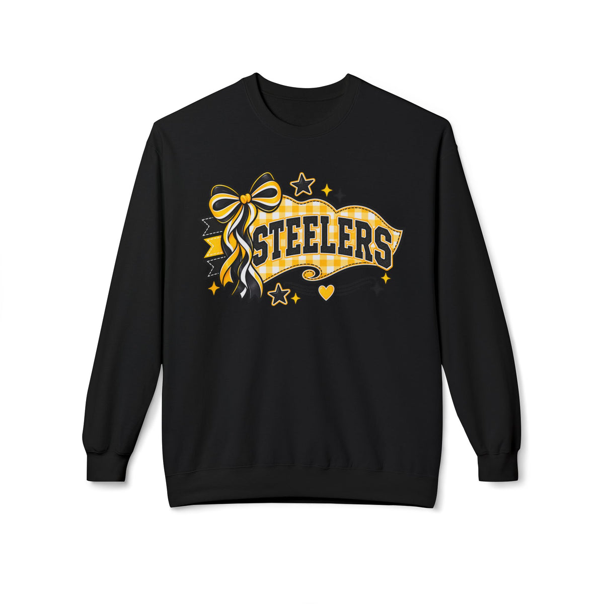 Steelers Ribbon Crewneck Sweatshirt