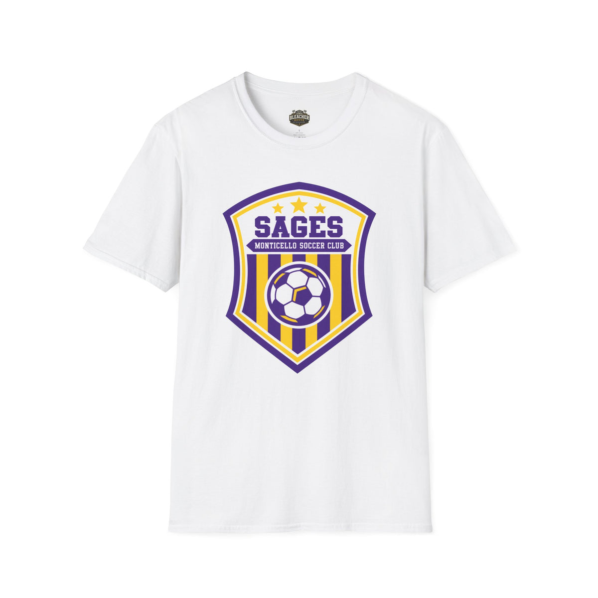 Monticello Soccer Club Crest Logo T shirt