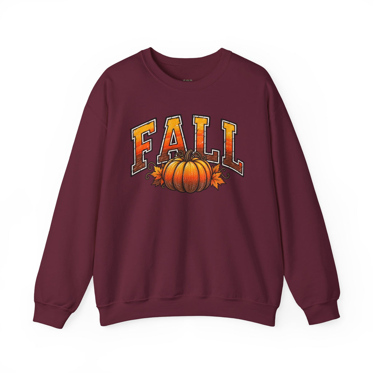 Fall Pumpkin Crewneck Sweatshirt
