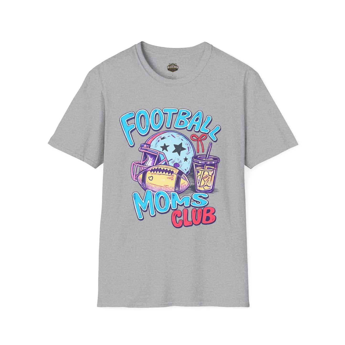 Football Moms Club T Shirt