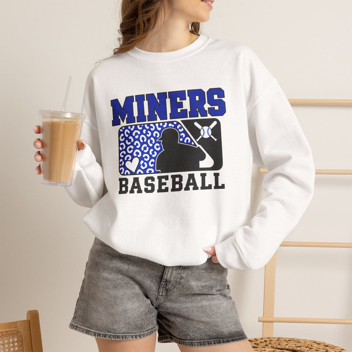 Miners Baseball Crewneck Sweatshirt – Team Spirit Pullover