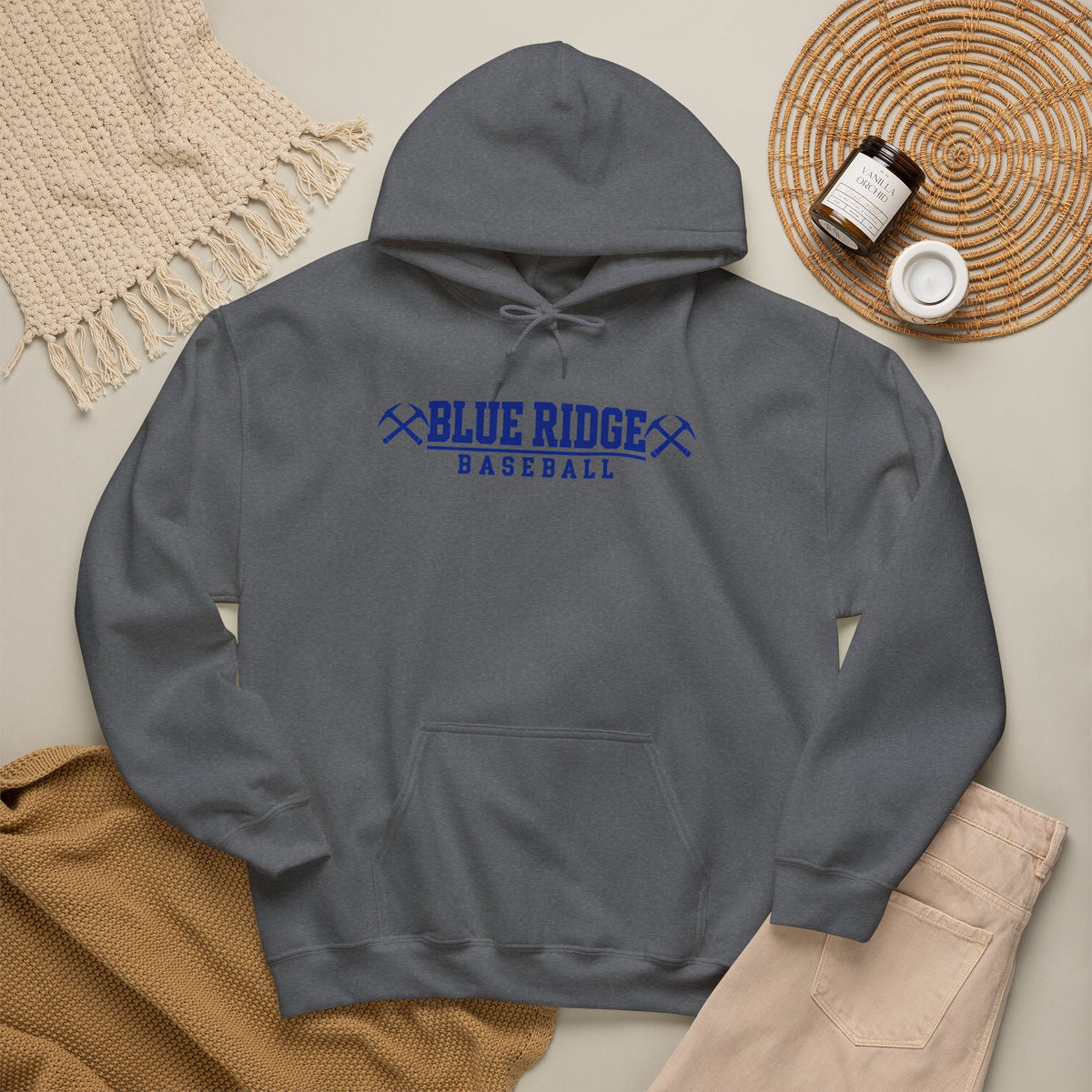 Blue Ridge Baseball Hooded Sweatshirt