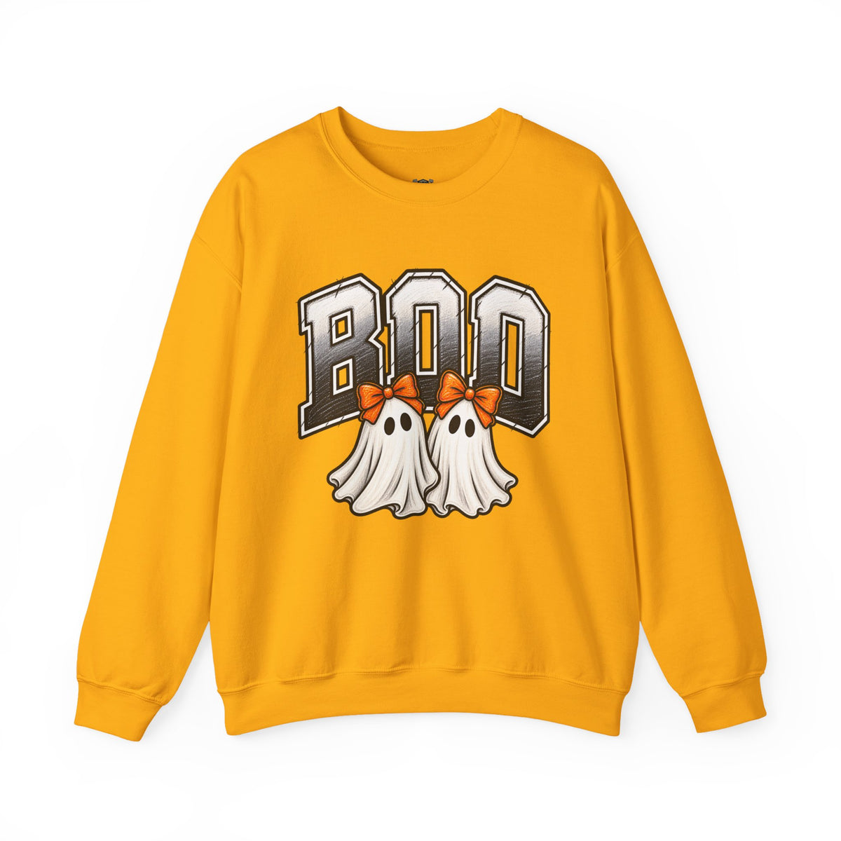 Halloween 'Boo' Ghosts Crewneck Sweatshirt — Cute Spooky Fall Pullover