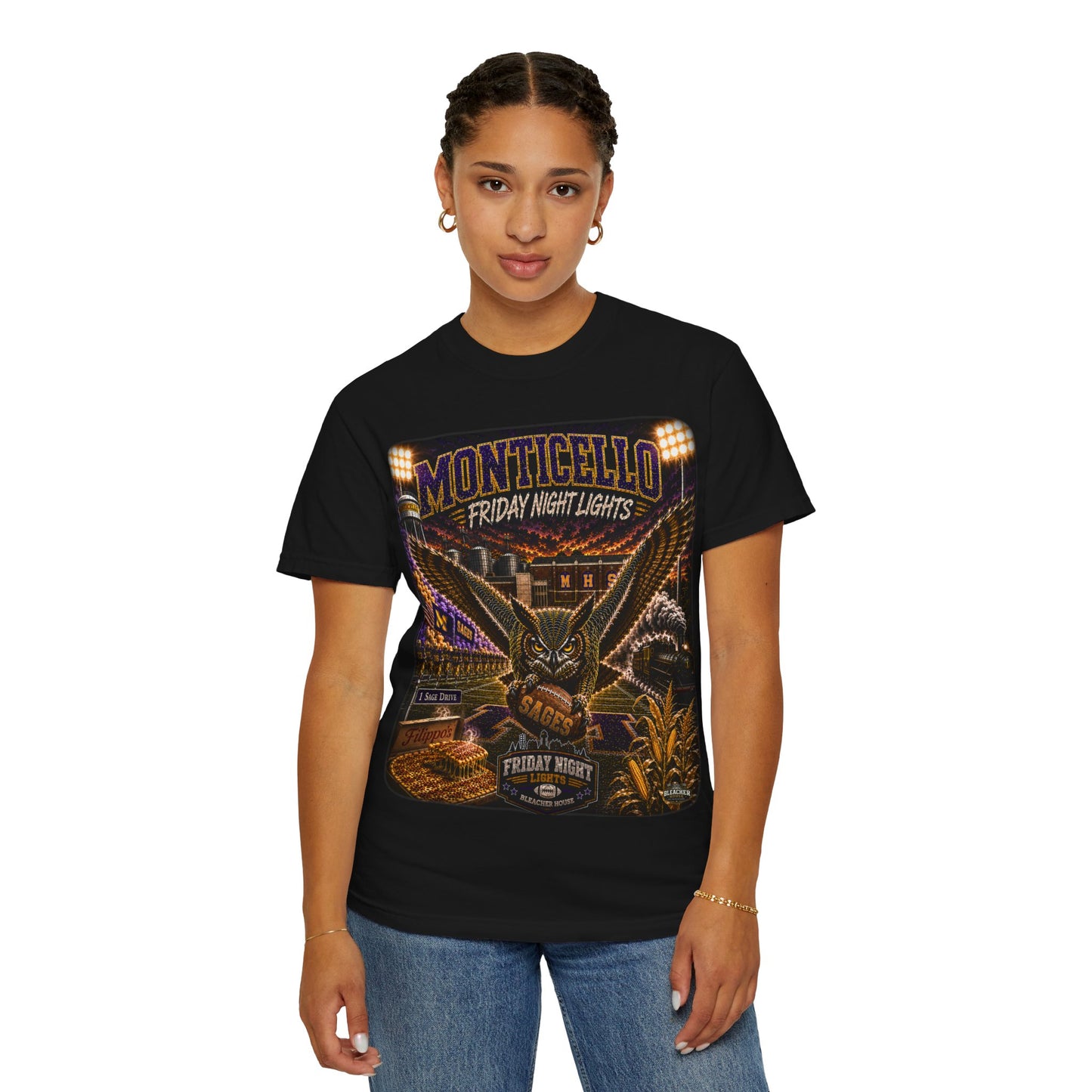 Friday Night Lights T Shirt- MONTICELLO Edition