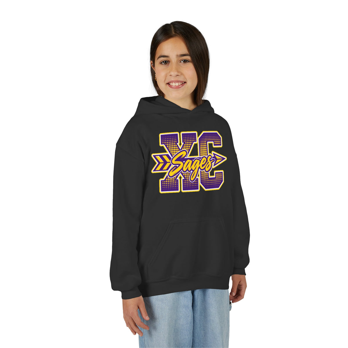 YOUTH Hoodie — XC Sages Pullover