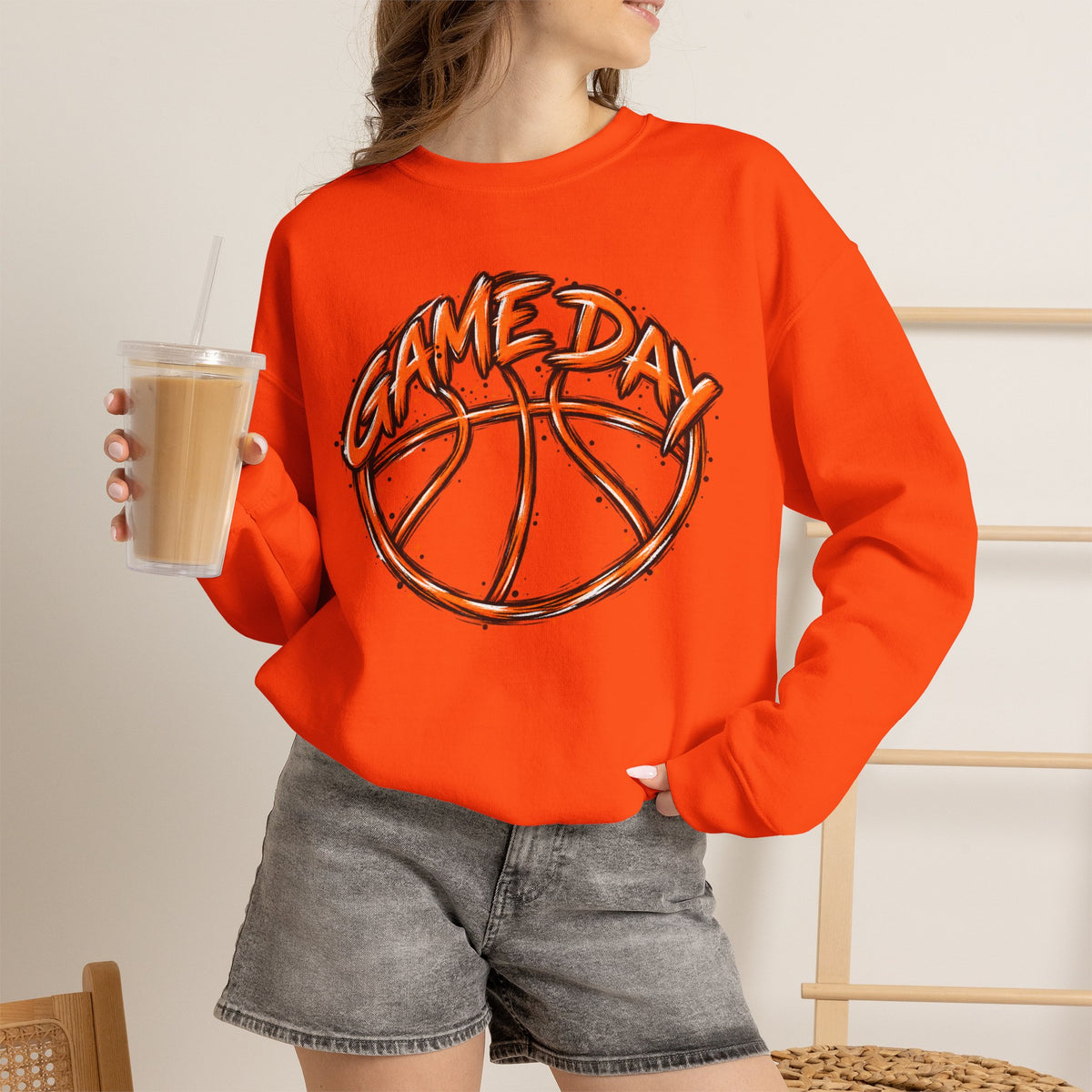 Game Day Basketball Sweatshirt