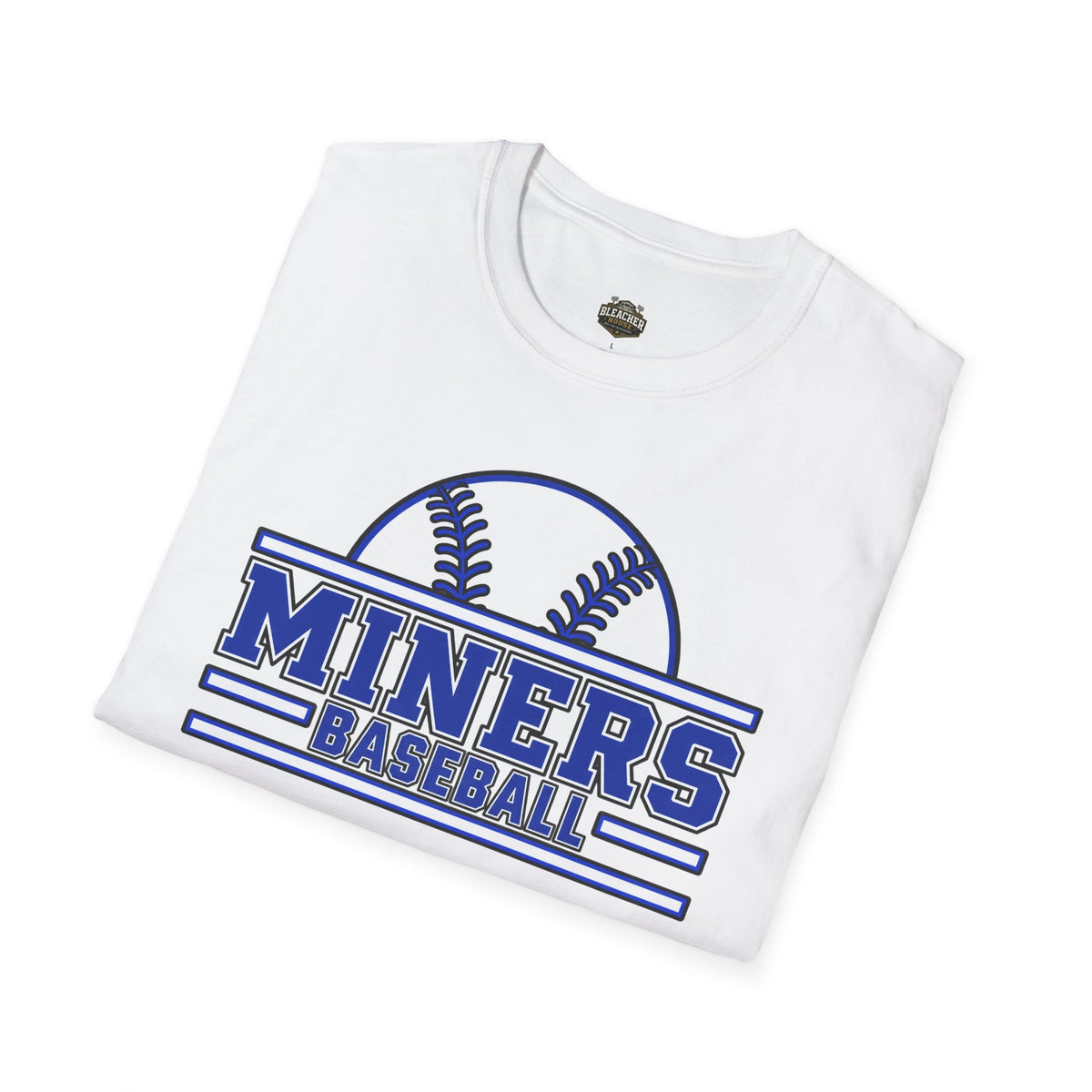 Miners Baseball Team T‑Shirt — Retro Baseball Logo Tee