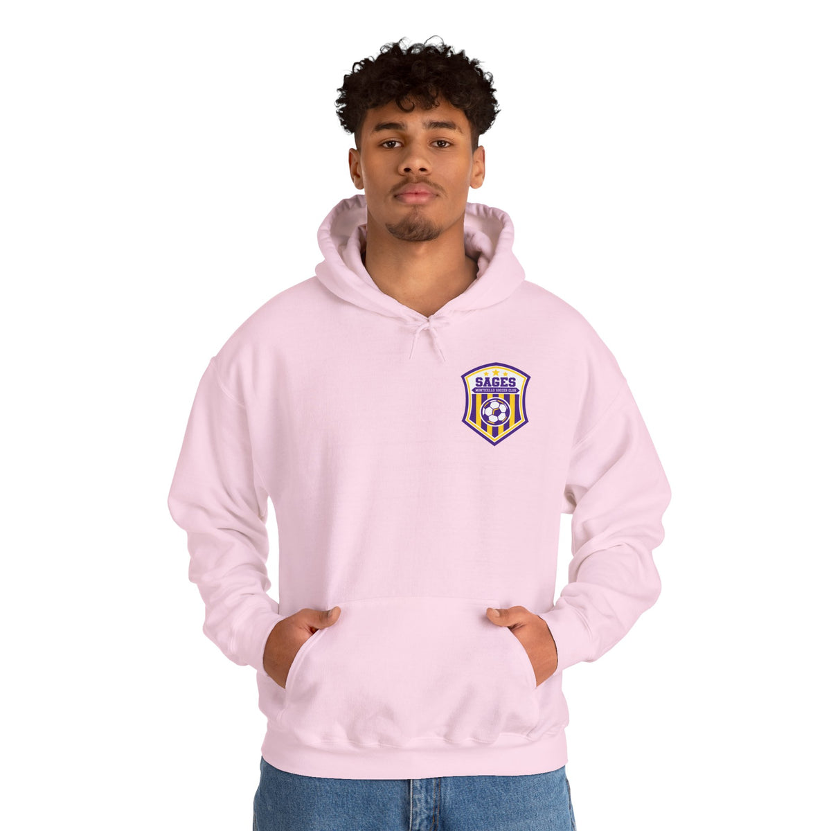 Monticello Soccer Club Crest Hoodie - Unisex Hooded Sweatshirt