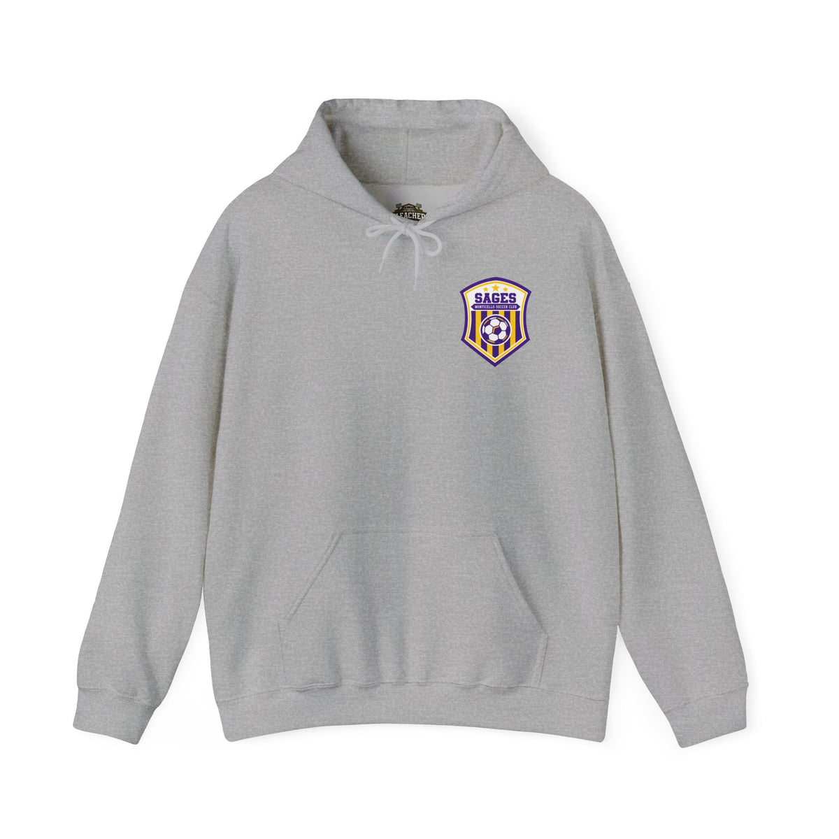 Monticello Soccer Club Crest Hoodie - Unisex Hooded Sweatshirt