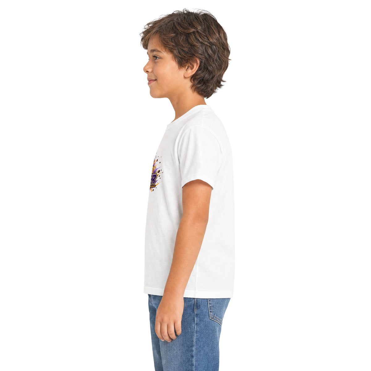 YOUTH Monticello Soccer Club T Shirt - Flaming Soccer Ball