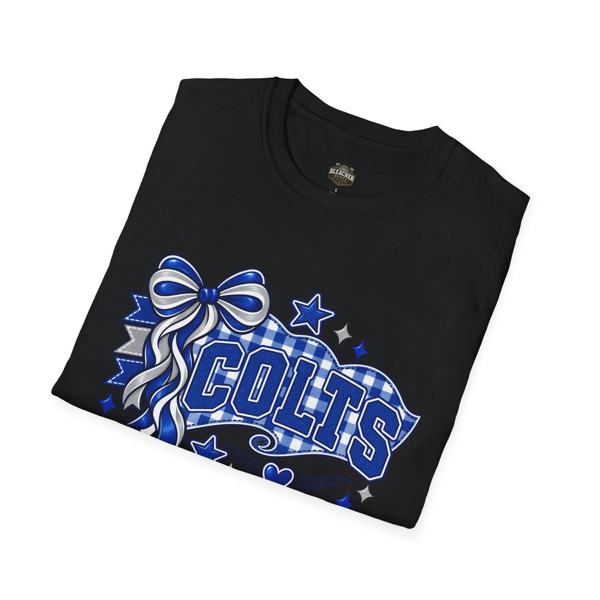 Colts Ribbon & Banner T-Shirt — Team Spirit Tee