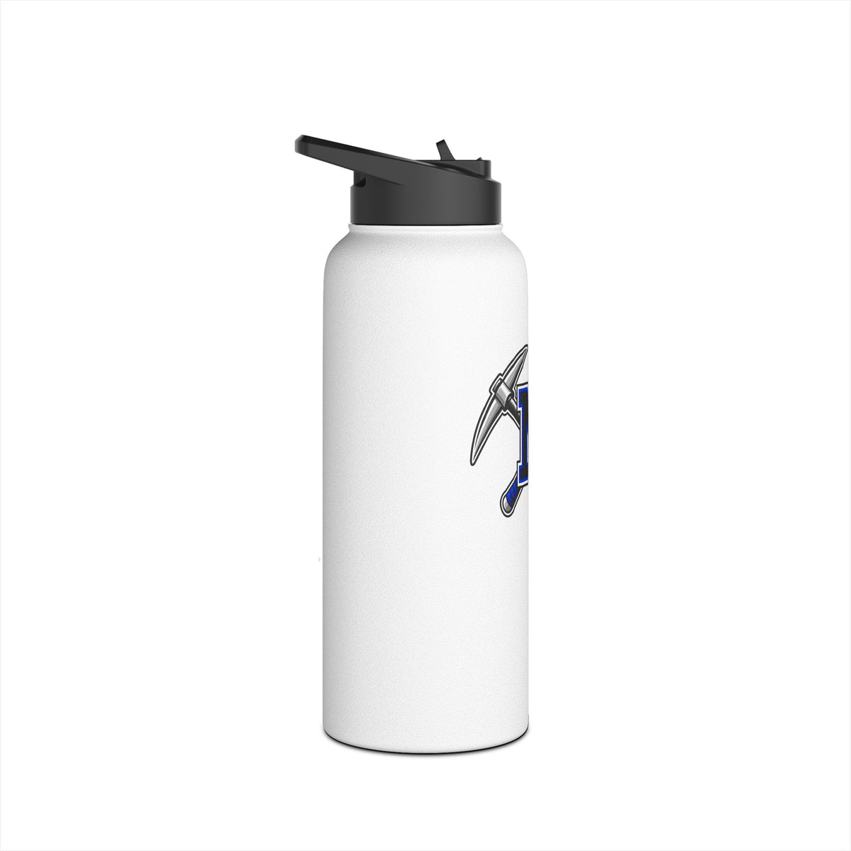 Miners Logo Stainless Steel Water Bottle – 12 Oz/18 Oz/32 Oz Insulated Sports Bottle