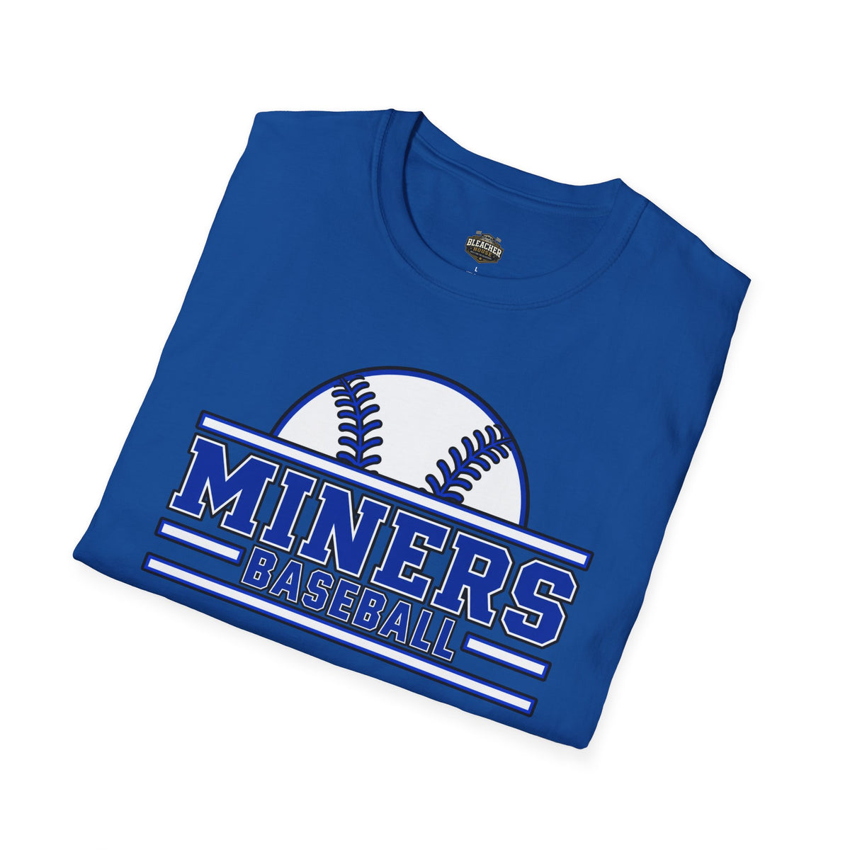 Miners Baseball Team T‑Shirt — Retro Baseball Logo Tee