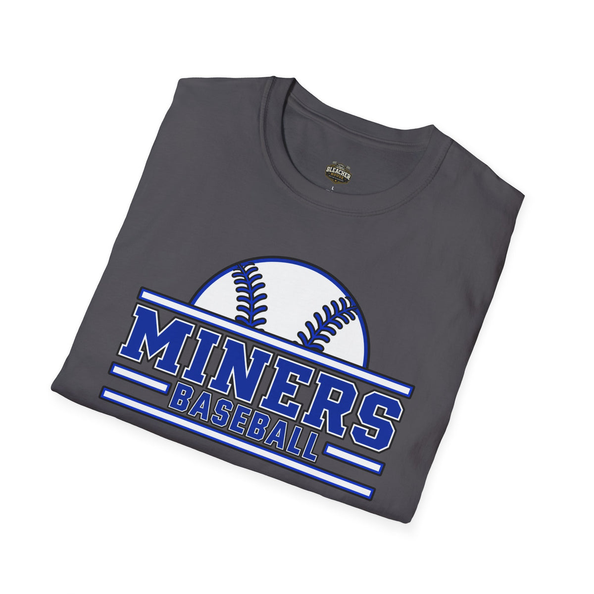 Miners Baseball Team T‑Shirt — Retro Baseball Logo Tee