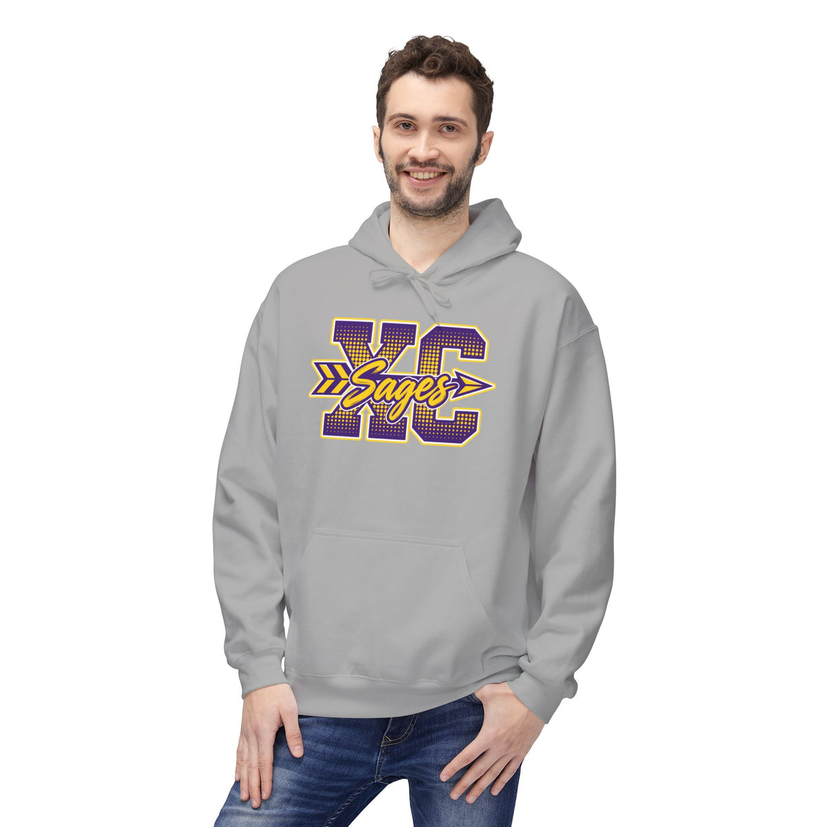 Cross Country Sages Hoodie — Vintage Sweatshirt