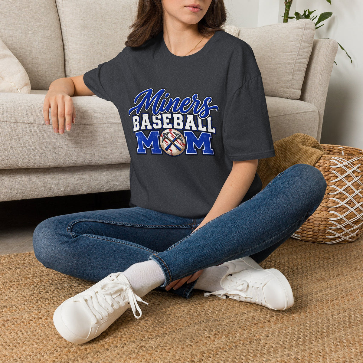 Miners Baseball Mom T-Shirt
