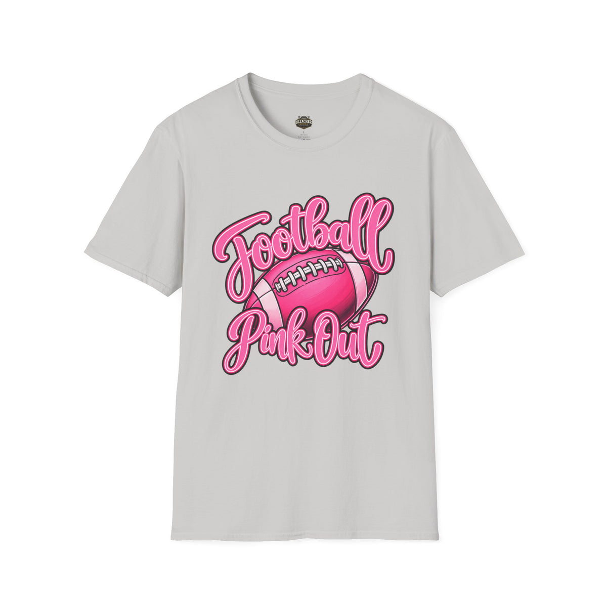 Football Pink Out T-Shirt — Pink Football Game Day Tee