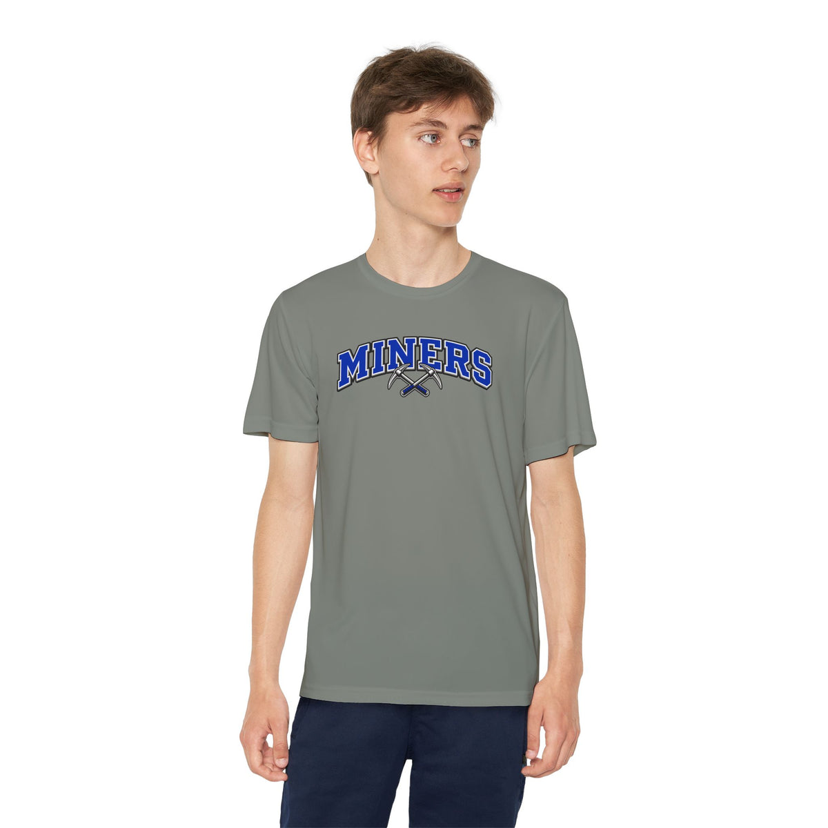 YOUTH Miners Sports Performance Polyester Athletic Tee