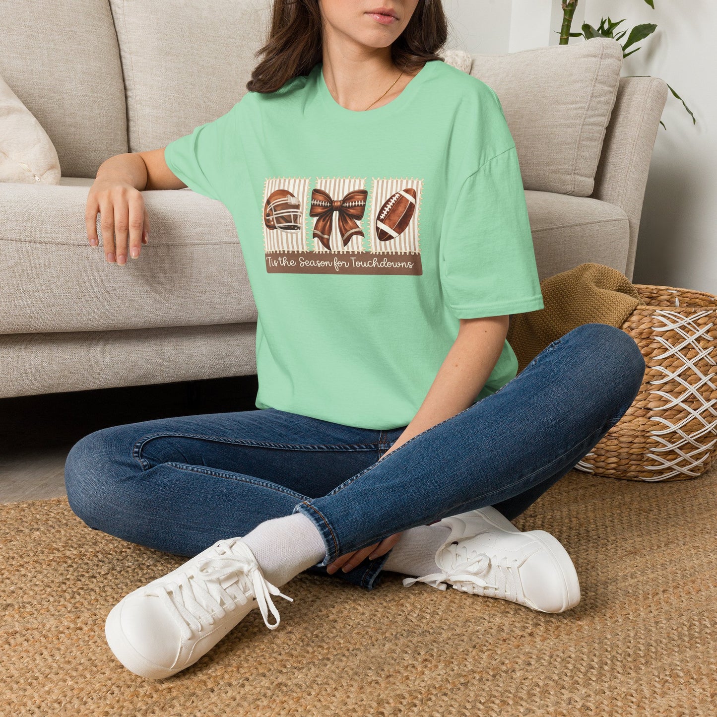 Football Holiday T-Shirt — 'Tis the Season for Touchdowns