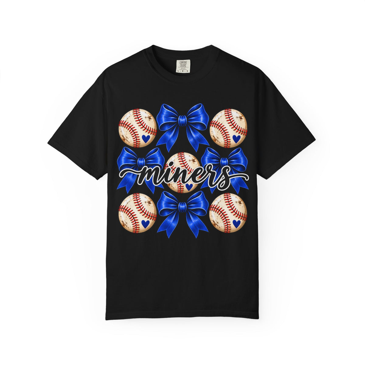 Miners Baseball Bows "Miners" T-Shirt