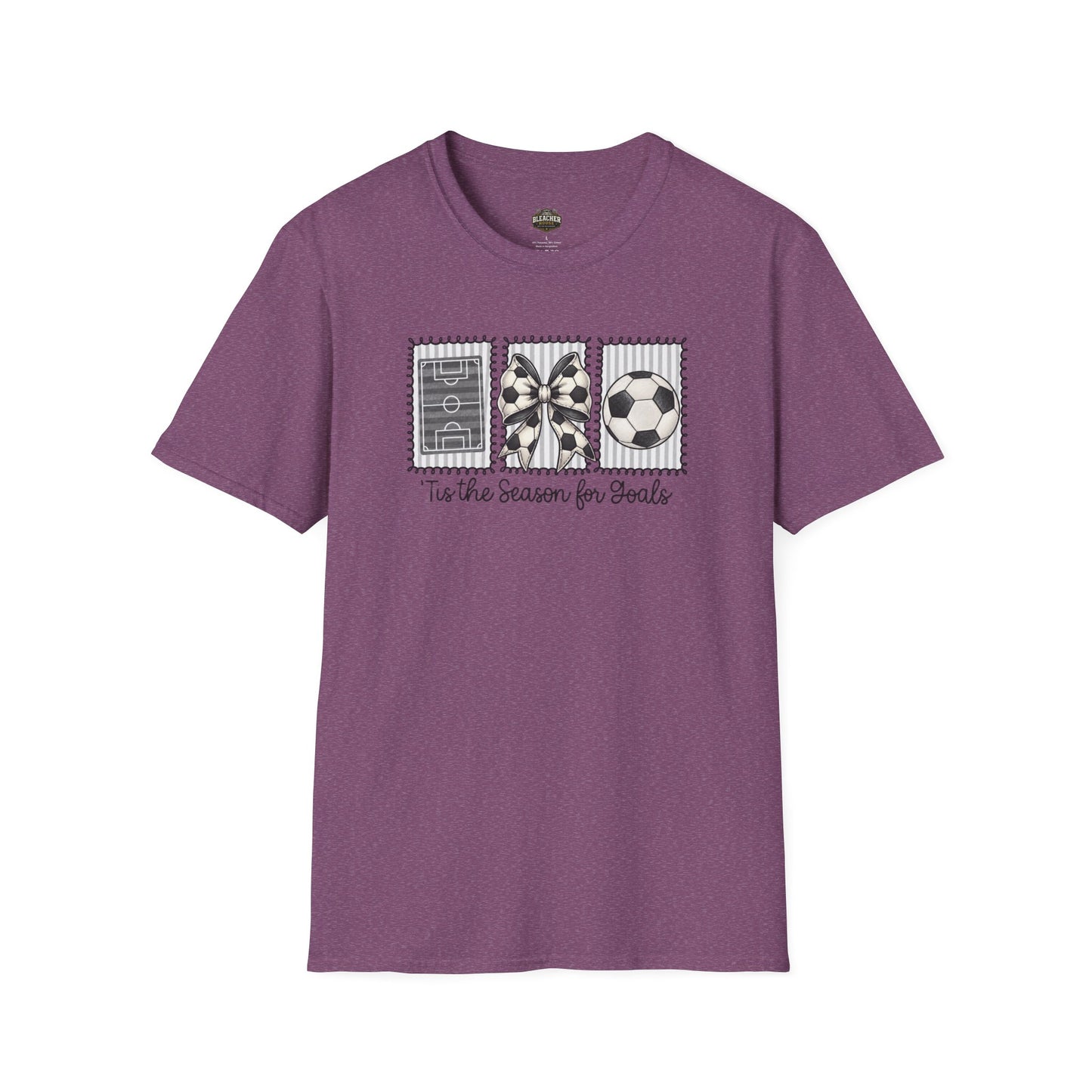 Soccer T‑Shirt — "Tis the Season for Goals"  Soccer Tee
