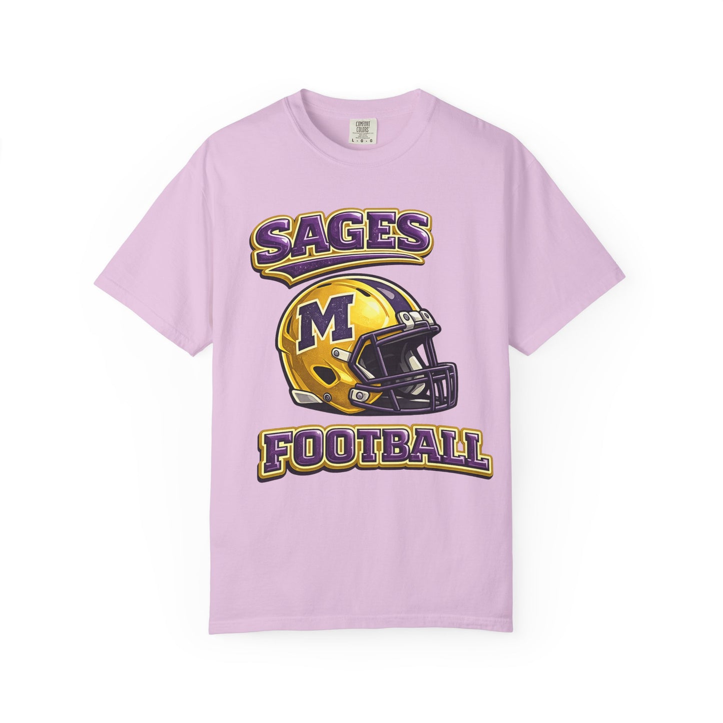 Sages Football Shiny Helmet T-Shirt