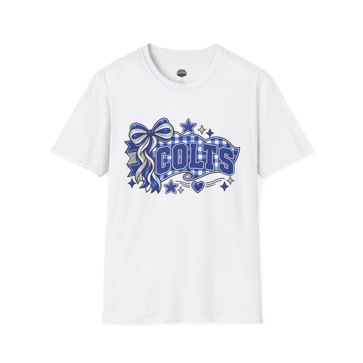 Colts Ribbon & Banner T-Shirt — Team Spirit Tee