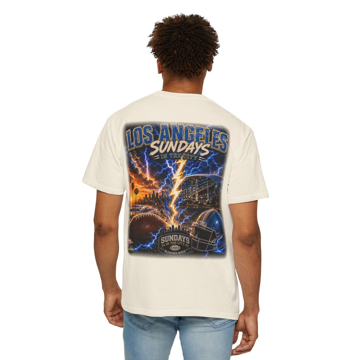 Sundays In The City - LA CHARGERS Edition - Collector's Edition (Front Patch + Back Design)