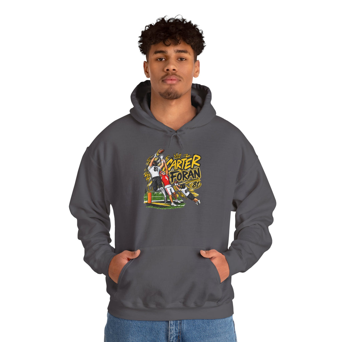 Saturday Standouts Sketch Series - CARTER FORAN Graphic Hoodie