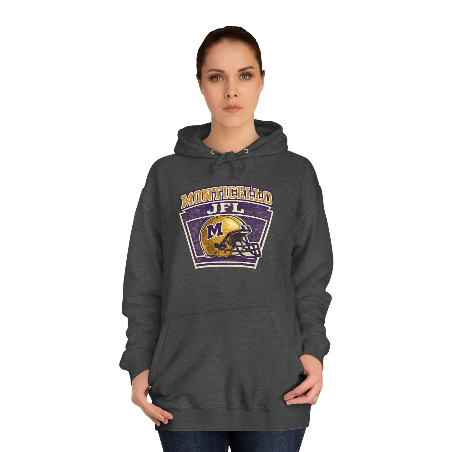 Monticello JFL Hoodie — Vintage Helmet Hoodie