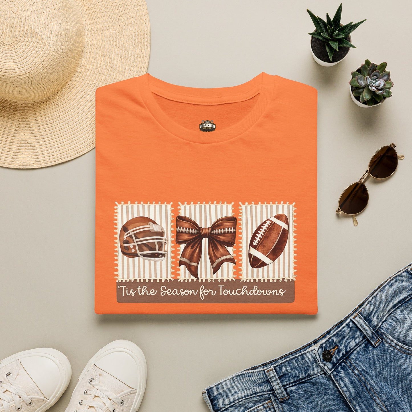 Football Holiday T-Shirt — 'Tis the Season for Touchdowns