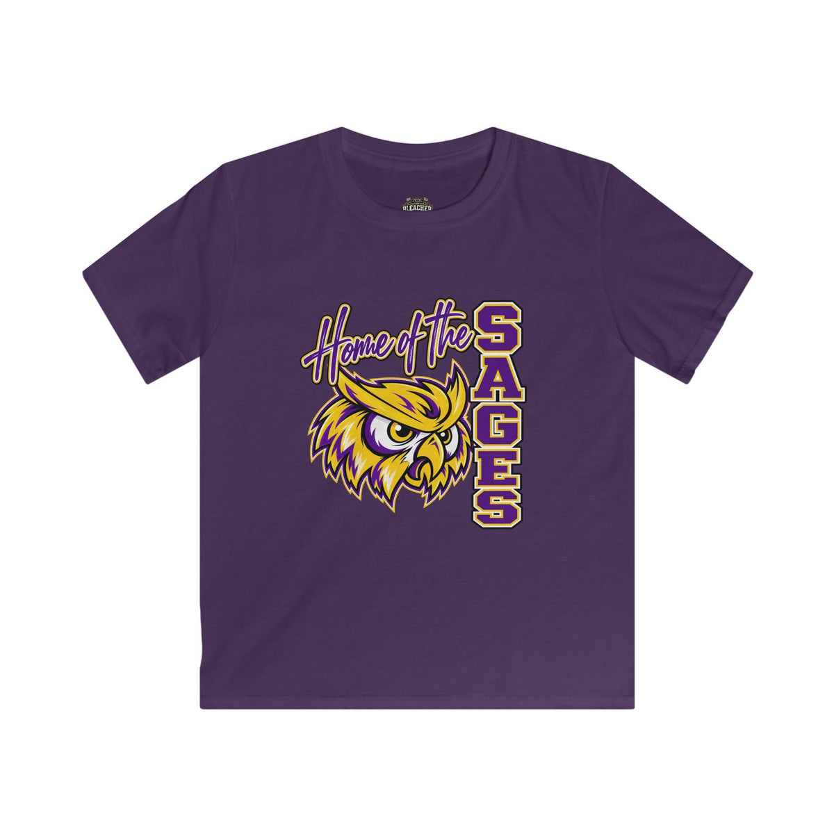 Kids Tee - Home of the Sages Owl School Spirit Shirt
