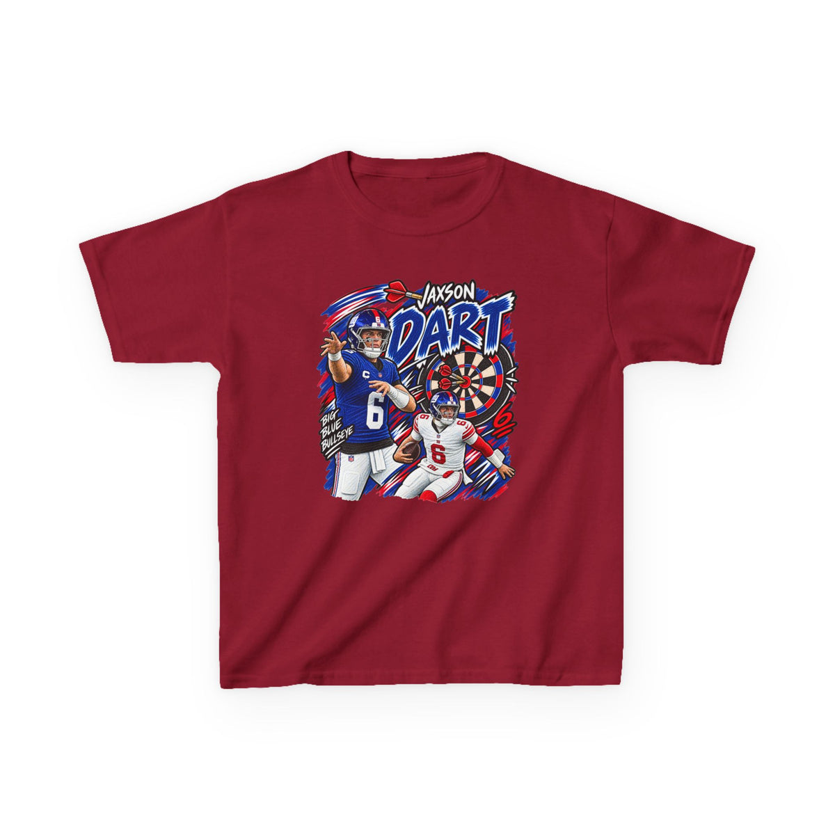 YOUTH Jaxson Dart Graphic T-Shirt - Sunday Standouts Sketch Series