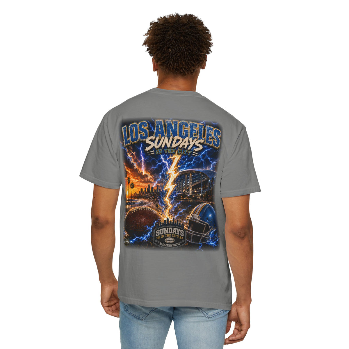 Sundays In The City - LA CHARGERS Edition - Collector's Edition (Front Patch + Back Design)