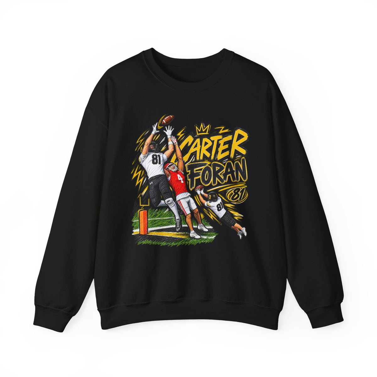 CARTER FORAN Graphic Crewneck - Saturday Standouts Sketch Series