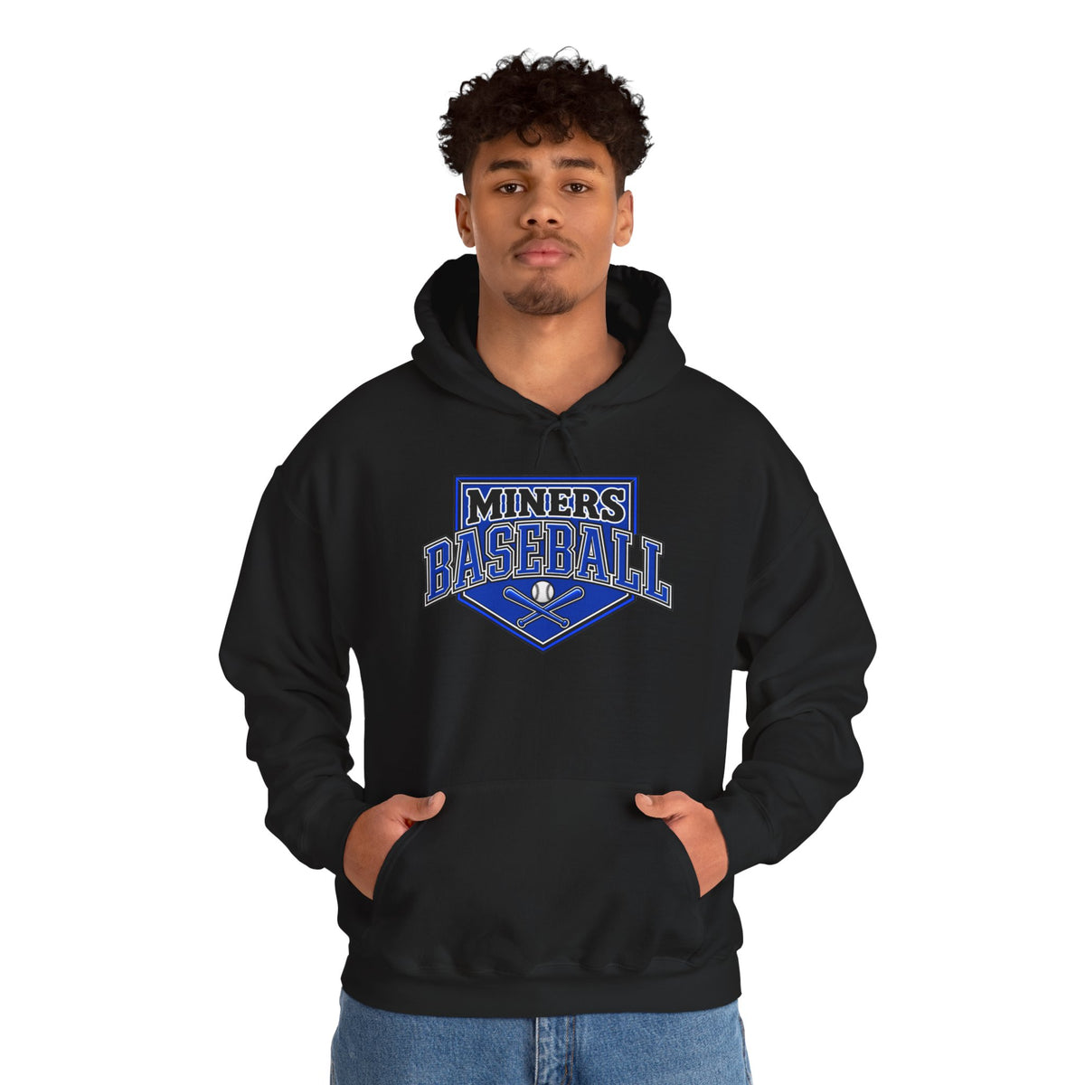 Miners Baseball Unisex Heavy Blend™ Hooded Sweatshirt