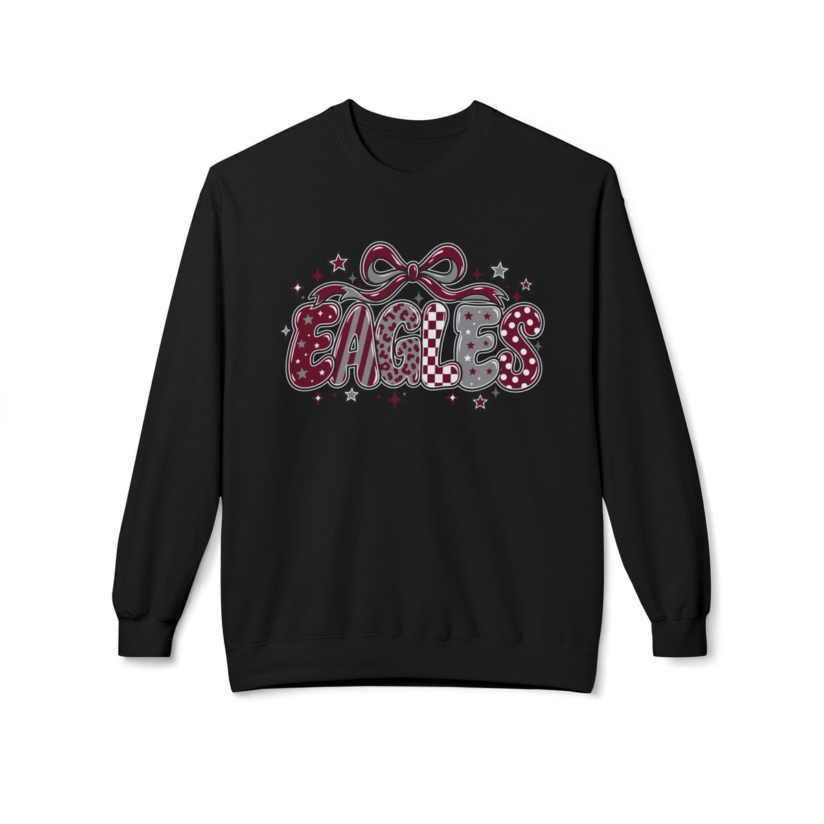 Eagles Unisex Midweight Softstyle Fleece Crewneck Sweatshirt