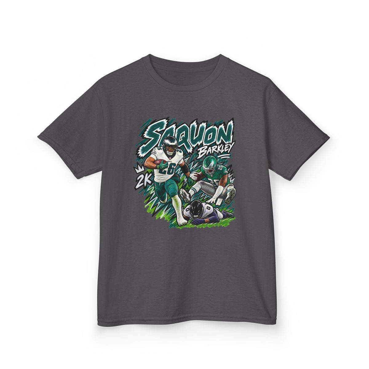 YOUTH Saquon Barkley Graphic T-Shirt - Sunday Standouts Sketch Series
