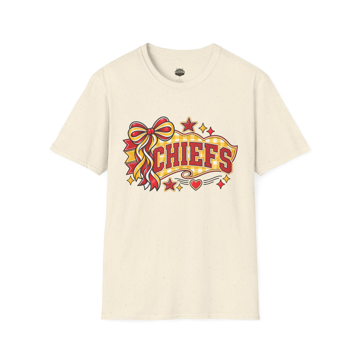 Chiefs Ribbon & Banner T-Shirt — Team Spirit Tee