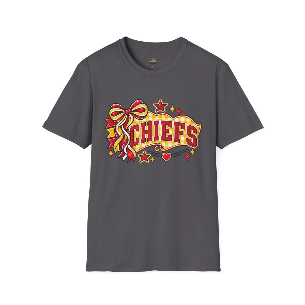 Chiefs Ribbon & Banner T-Shirt — Team Spirit Tee