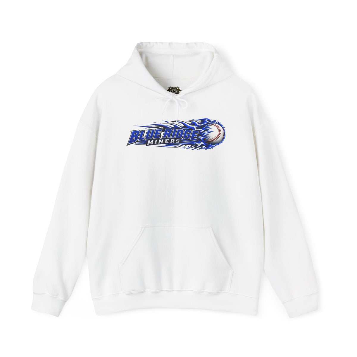 Blue Ridge Miners Flaming Baseball Hoodie – Flaming Ball Hoodie