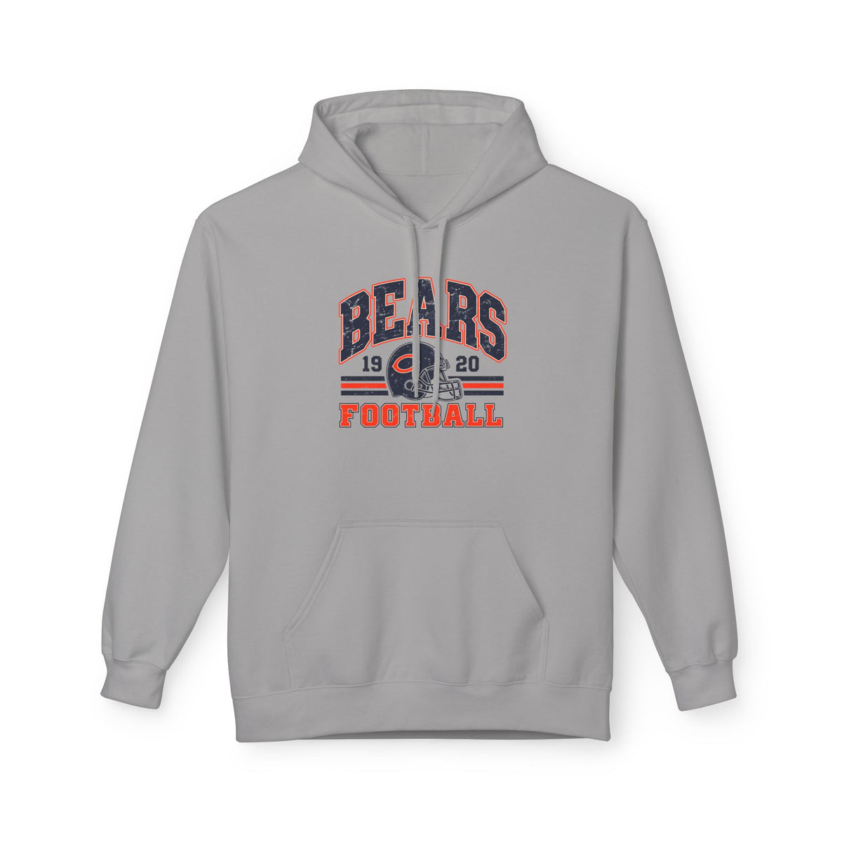 Bears Football Hoodie — Vintage 1920 Helmet Team Pullover
