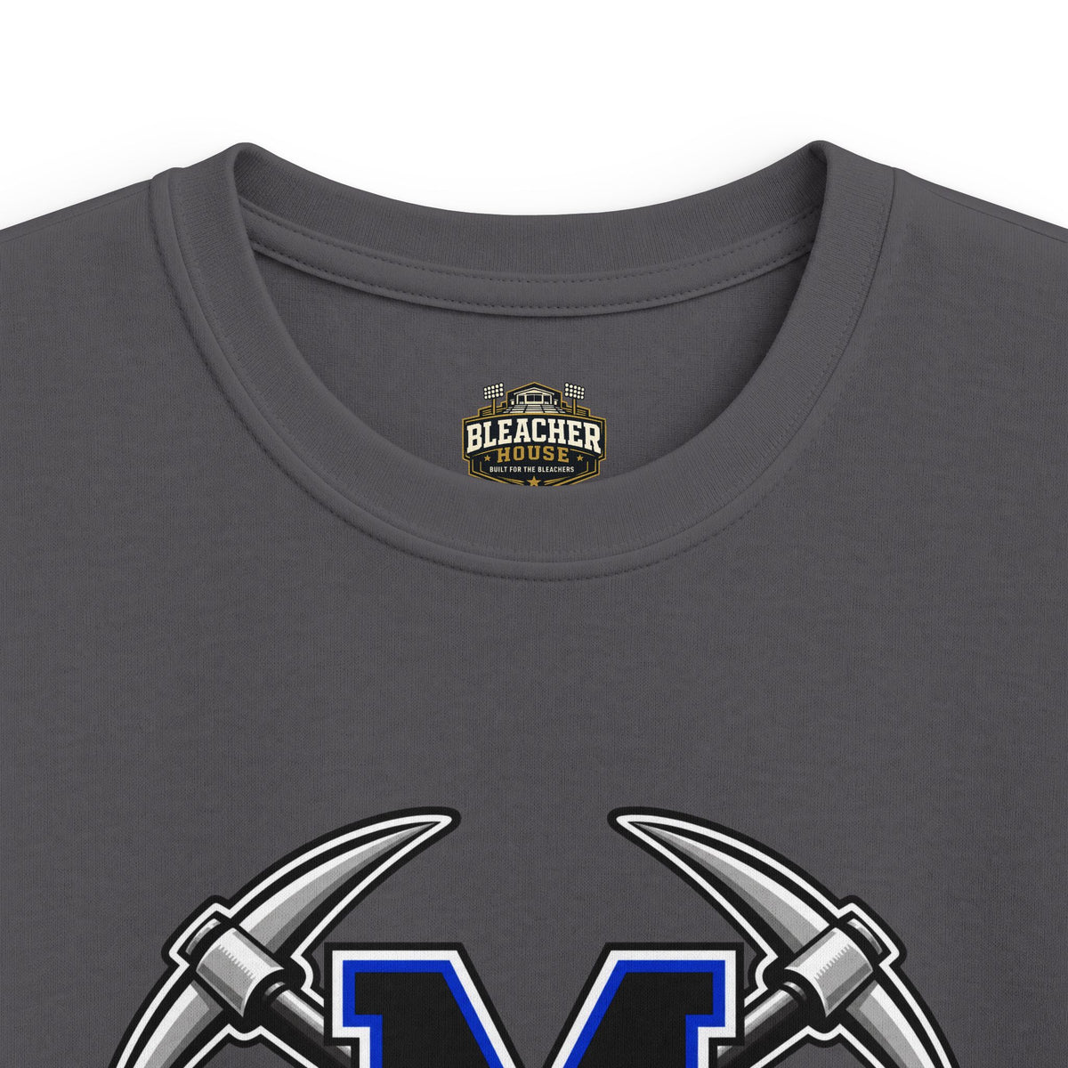 YOUTH Miners M Logo Tee — Crossed Pickaxes Youth Unisex Softstyle