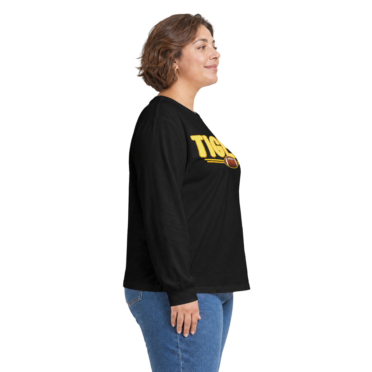 Tigers Football Long Sleeve Tee