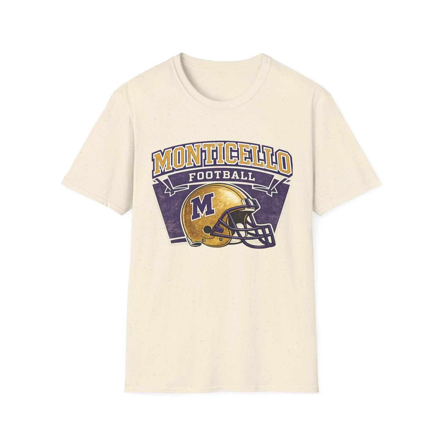Monticello Football T-Shirt — Vintage Helmet Tee