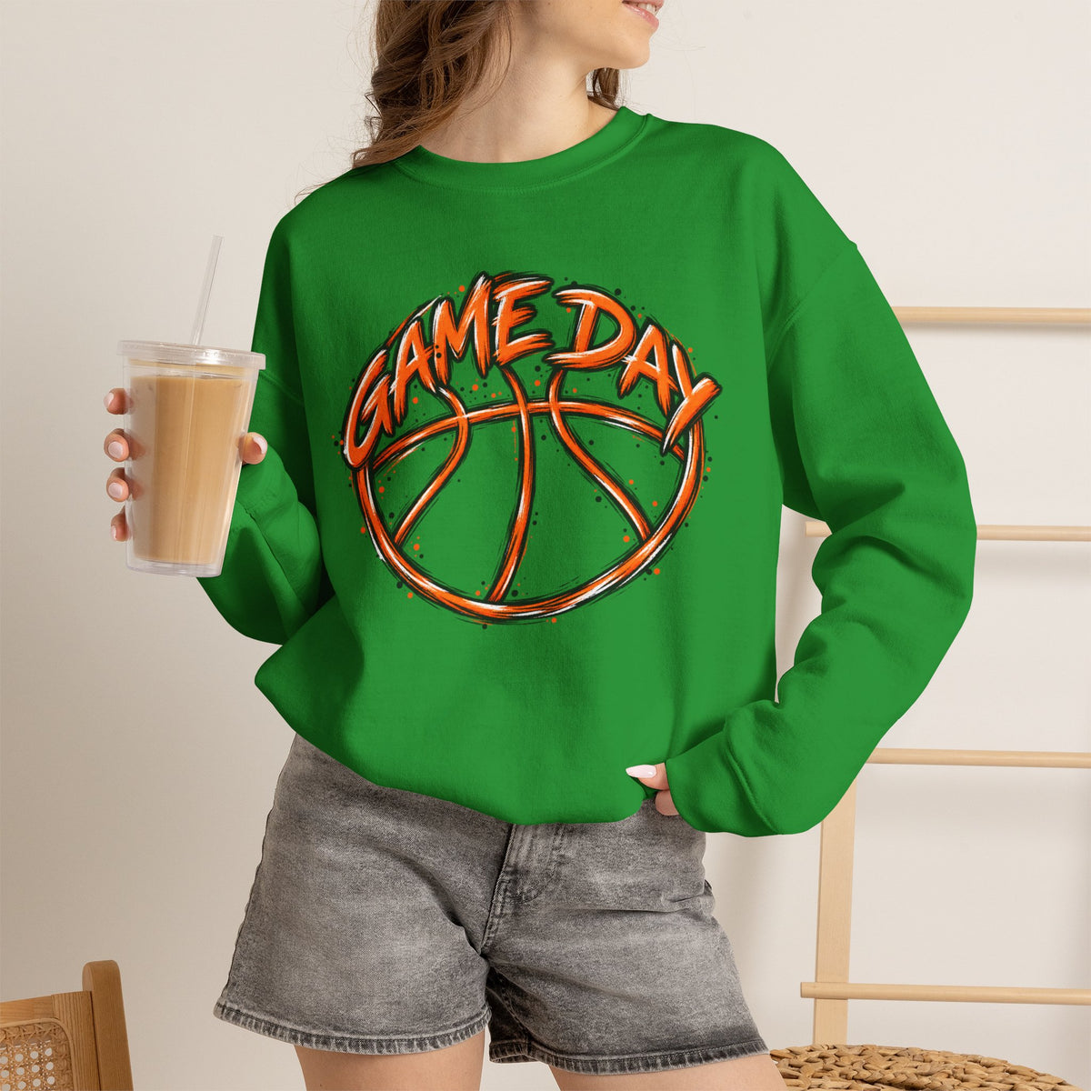 Game Day Basketball Sweatshirt